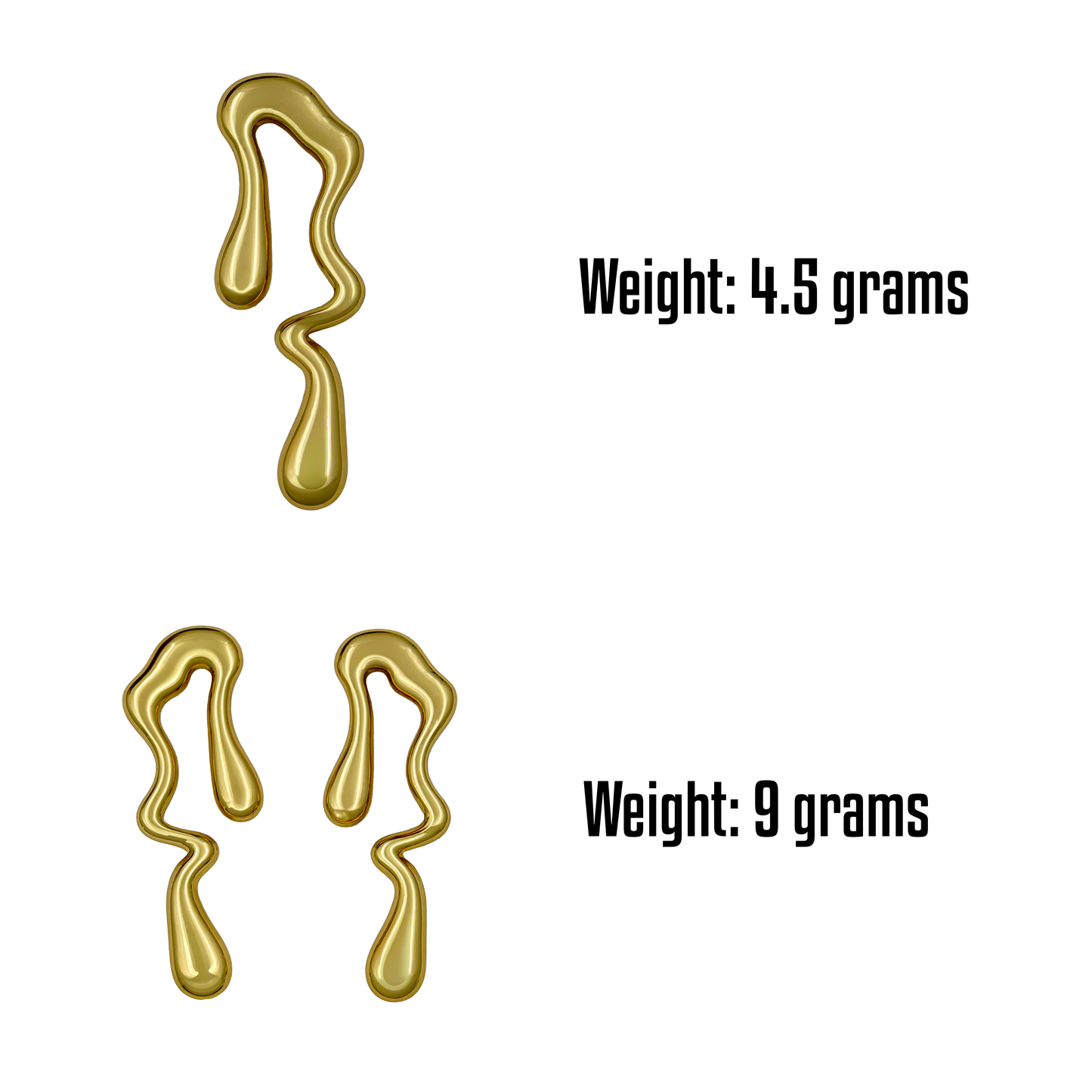 SreeVanna Liquid Flow Earrings