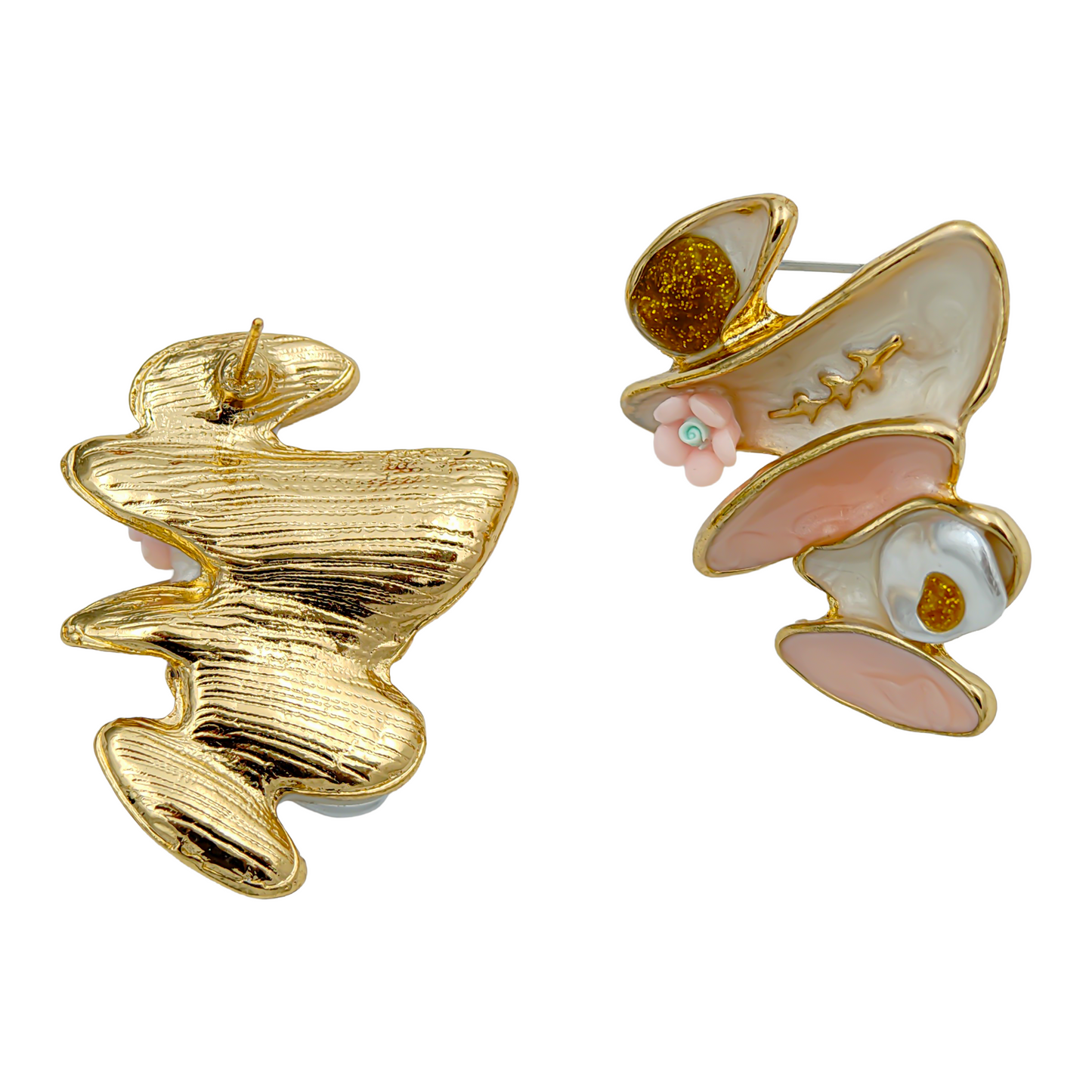 SreeVanna Gilded Blossom Earring