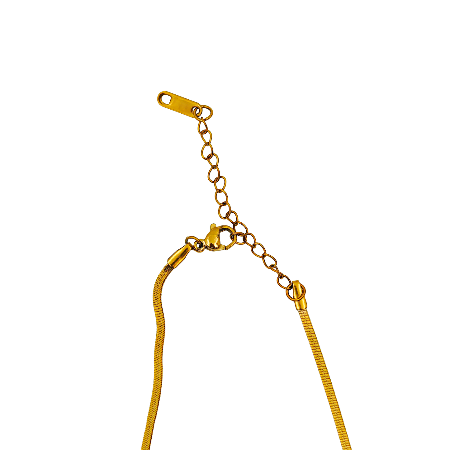 SreeVanna Golden Blossom Pearl Necklace