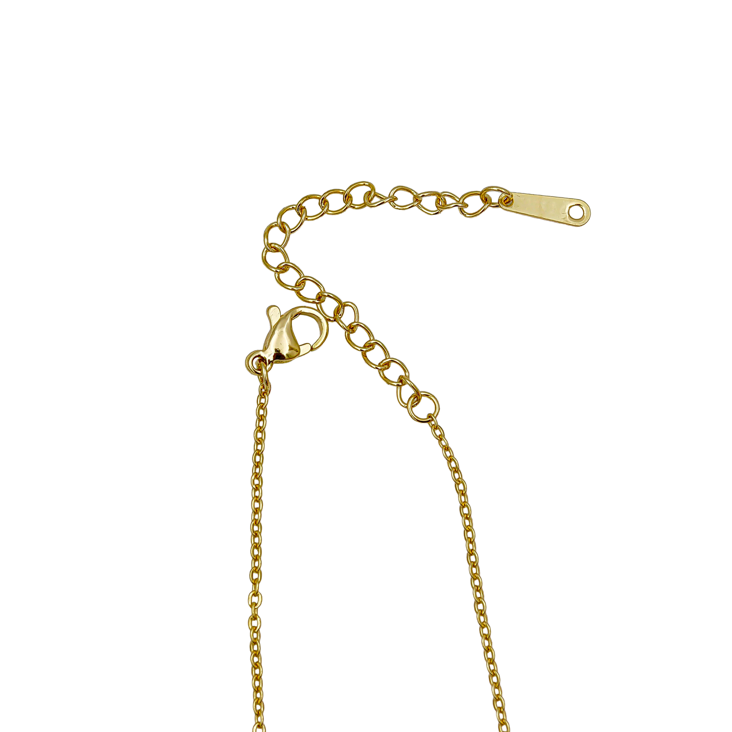SreeVanna Celestia Charm - 18K Gold Plated Elegant Minimal Necklace
