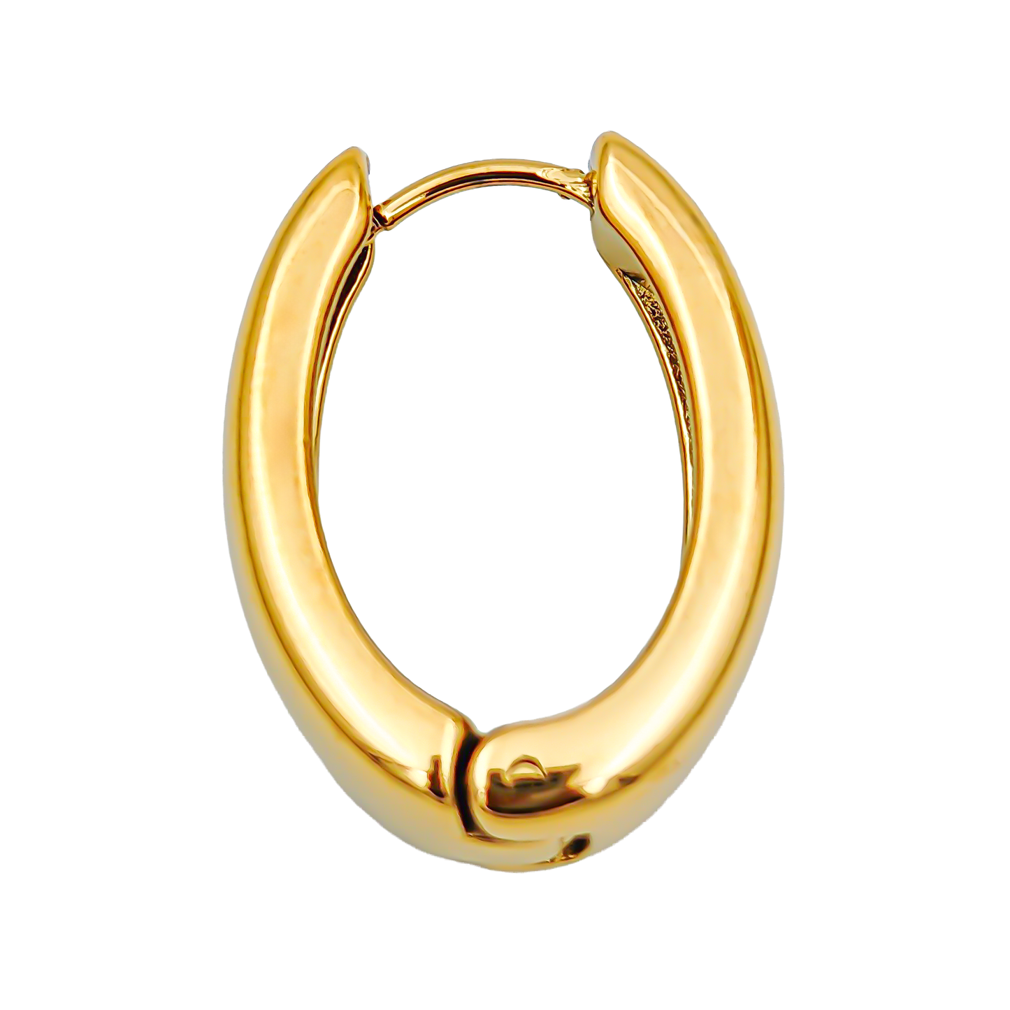 SreeVanna Classic Bold Hoop Earrings