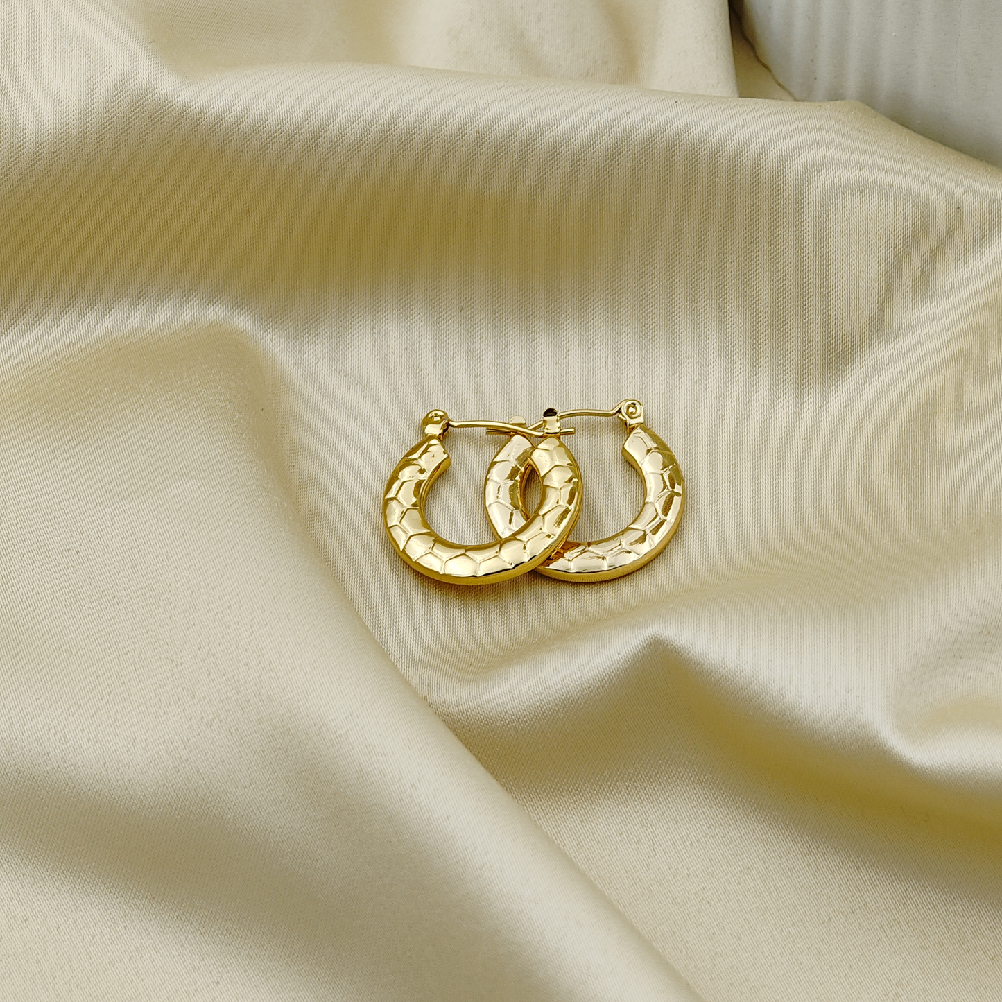 SreeVanna 7 Days 7 Hoops Collection – 18K Gold Plated Demi-Fine Hoop Earrings
