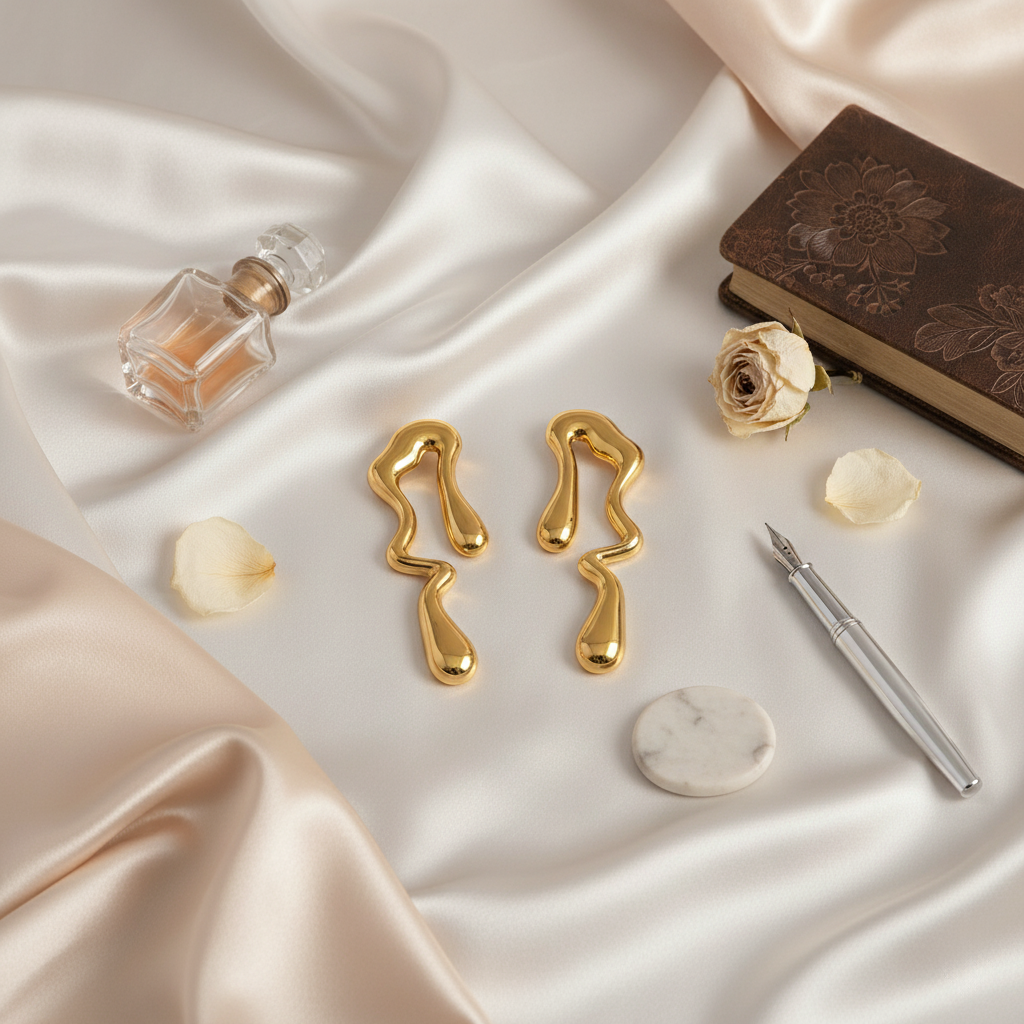 SreeVanna Liquid Flow Earrings