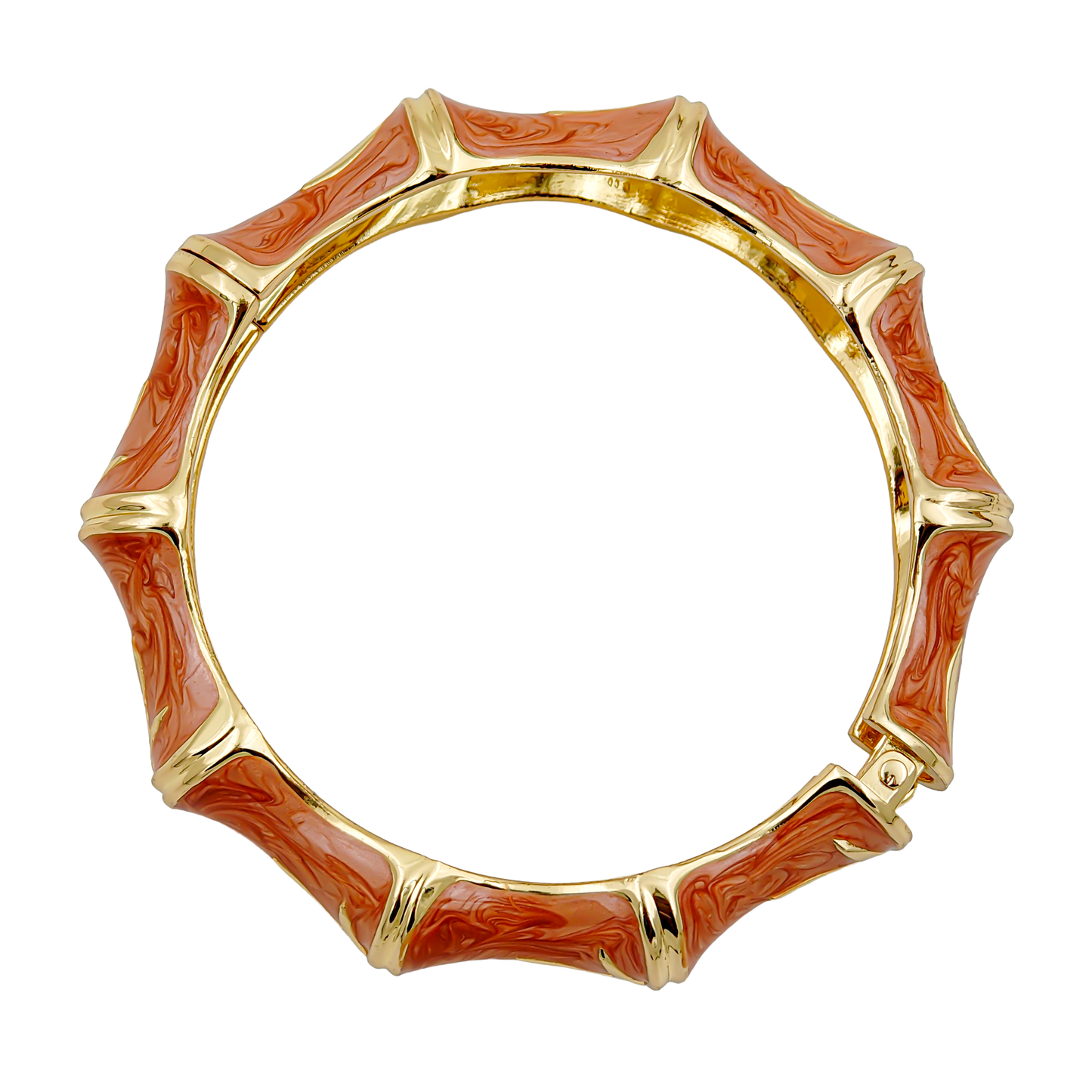 SreeVanna Luxe Bamboo Enamel Bangle (Turquoise Blue, Aqua Green, Sunshine Yellow, and Terracotta Marble)