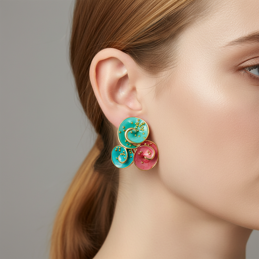 SreeVanna Élan ColorPop Earrings