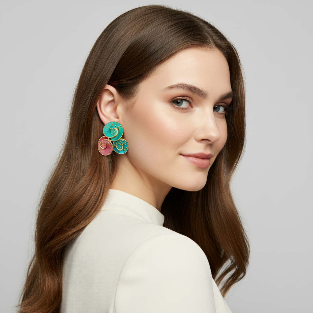 SreeVanna Élan ColorPop Earrings